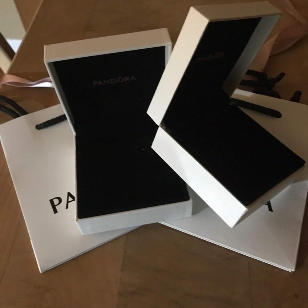 Pandora gift boxes and bags